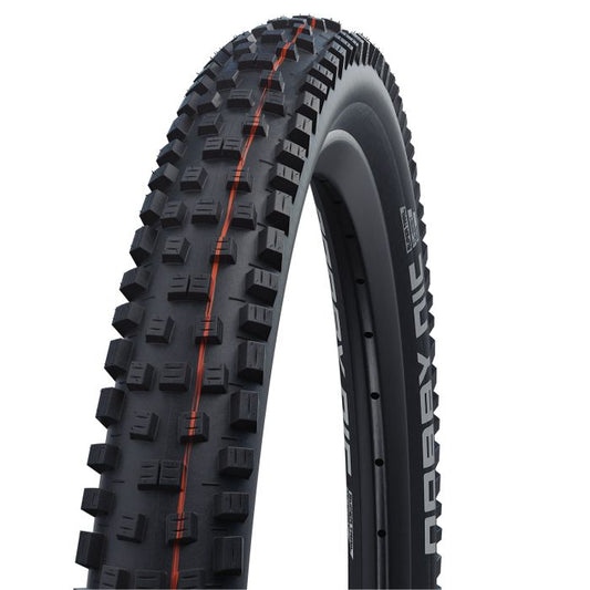 SCHWALBE NOBBY NIC 27.5x2.40 ADDIX SOFT SUPERGROUND Tubeless Ready Zacht Zwarte band