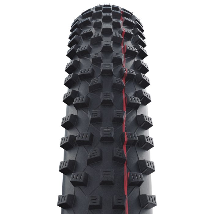 SCHWALBE ROCKET RON 27.5x2.25 ADDIX SPEED SUPERRACE Tubeless Ready Zacht Zwarte band