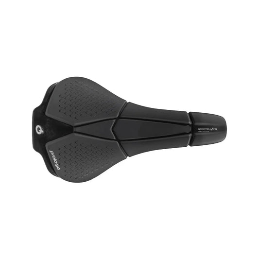 PROLOGO SCRATCH M5-zadel met Tirox-rails, zwart