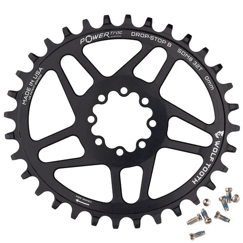 Mono Ovaal WOLF TOOTH 12V SRAM Direct Mount 8 bouts kettingblad Offset 3mm