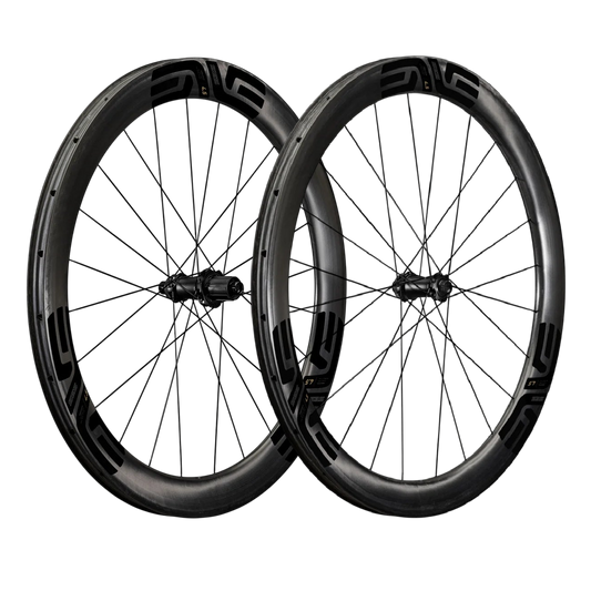 Paar ENVE SES 4.5 Tubeless Reday wielen (Center Lock) Zwart