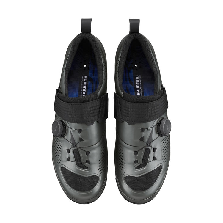 SHIMANO TR903 Staalgrijs Mat Triatlon Schoenen