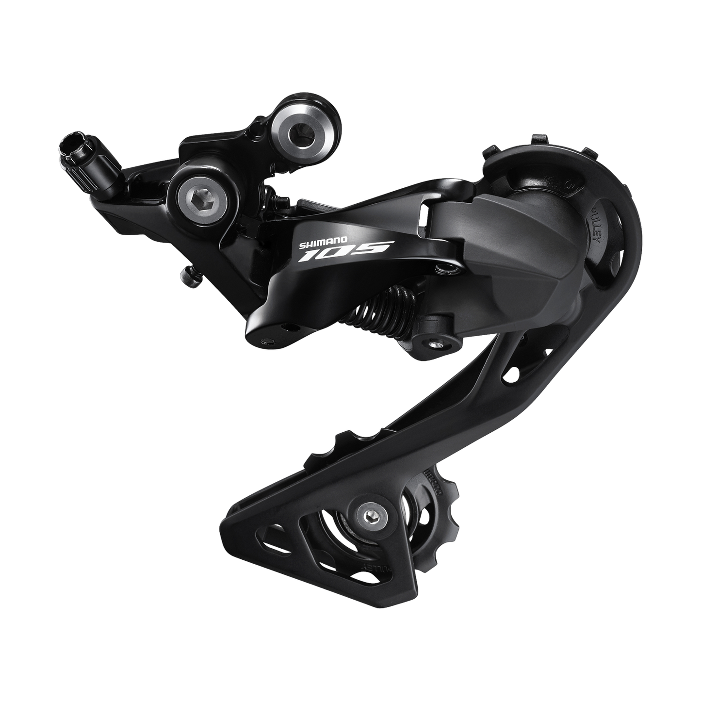 SHIMANO 105 R7000-GS 11 Speed Medium Cage Achterderailleur Zwart