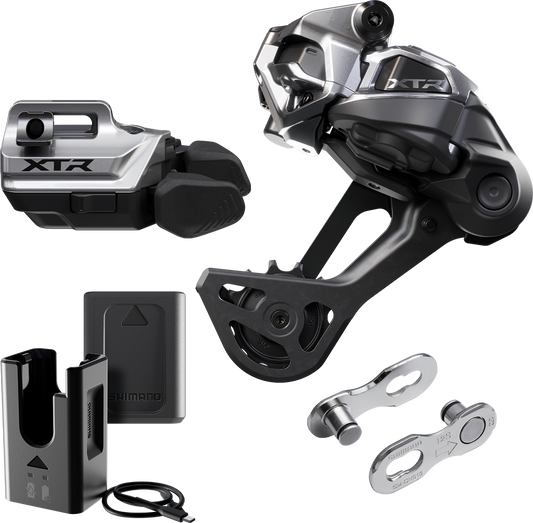 SHIMANO XTR Di2 Draadloze M9250-SGS Upgradeset voor hendelbevestiging met lange kooi