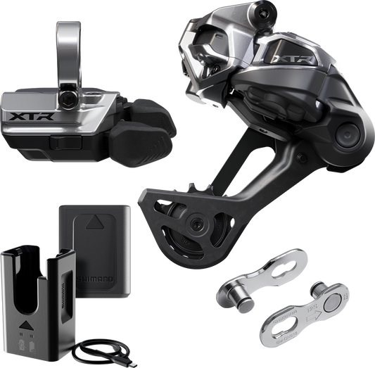 SHIMANO XTR Di2 Wireless M9250-SGS Upgrade Kit Lange Kooi Kraagmontage
