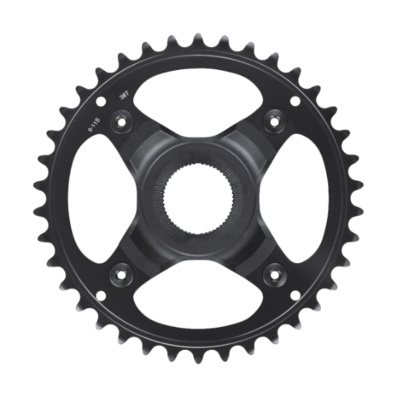 SHIMANO SM-CRE70 9/10/11 speed 38T Mono kettingblad Zwart