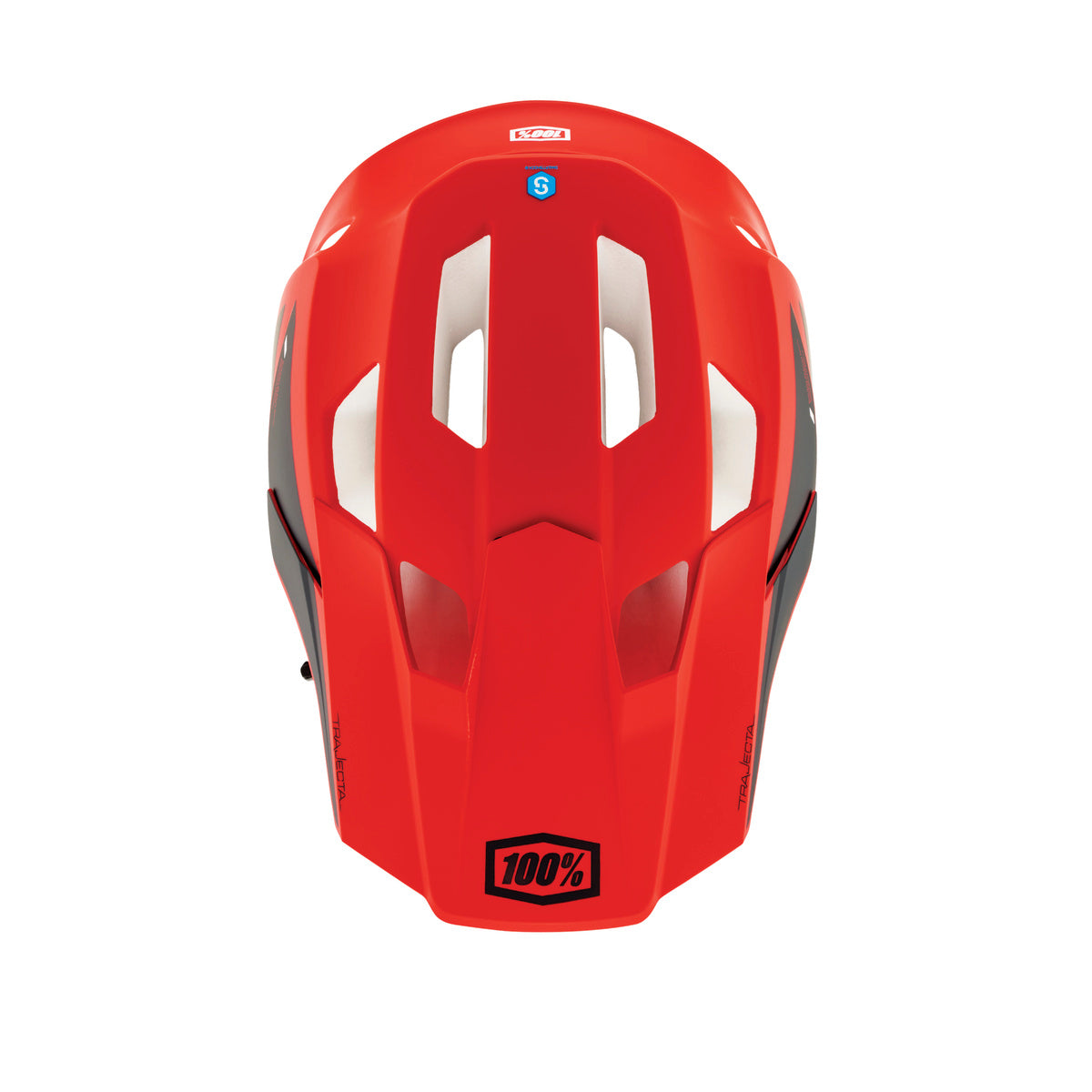 TRAJECTA FIDLOCK 100% MTB Helm Rood