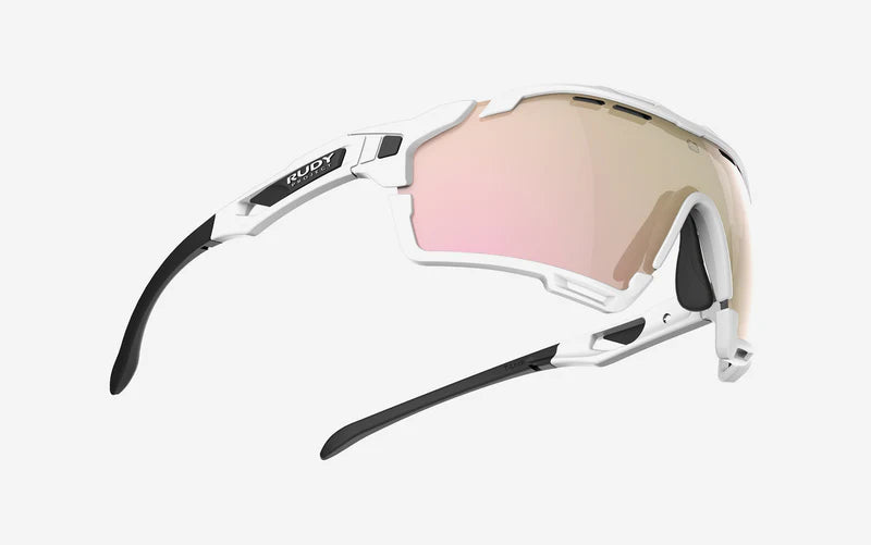 Zonnebril RUDY PROJECT CUTLINE Wit Lenzen RP Optics Multilaser Roségoud
