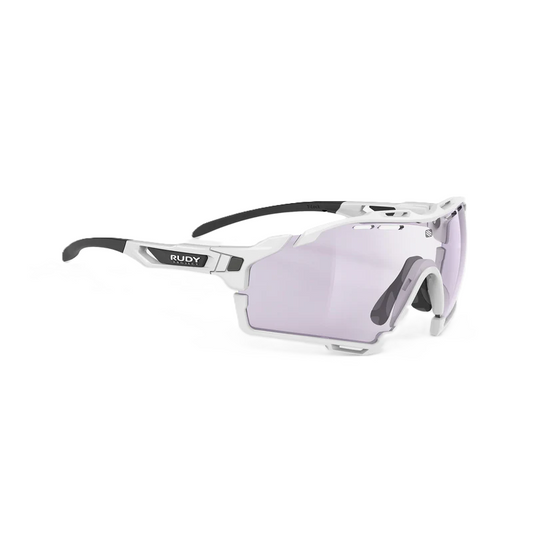 RUDY PROJECT CUTLINE Zonnebril Wit IMPACTX™ Brillenglazen Fototroop Laser Paars