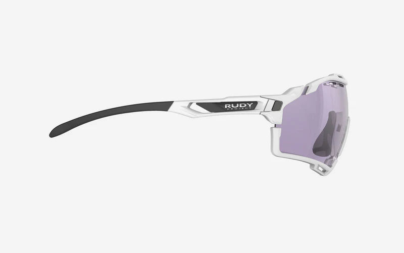 RUDY PROJECT CUTLINE Zonnebril Wit IMPACTX™ Brillenglazen Fototroop Laser Paars