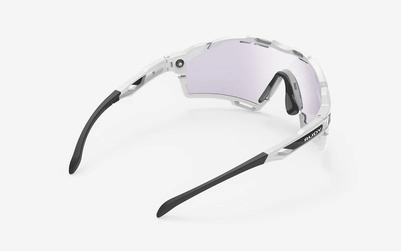 RUDY PROJECT CUTLINE Zonnebril Wit IMPACTX™ Brillenglazen Fototroop Laser Paars