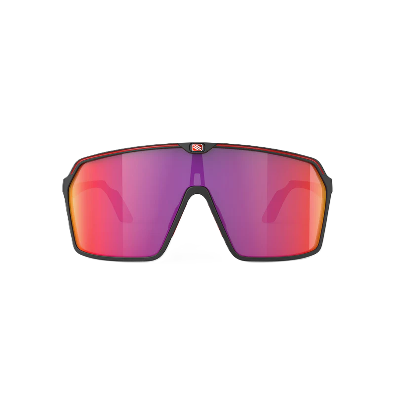 RUDY PROJECT SPINSHIELD Bril Zwart RP Optics Multilaser Rode Lenzen