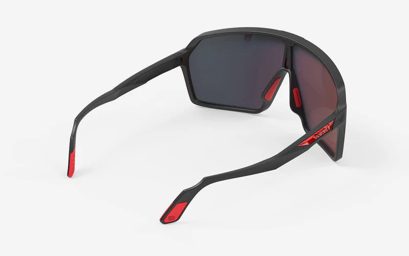 RUDY PROJECT SPINSHIELD Bril Zwart RP Optics Multilaser Rode Lenzen