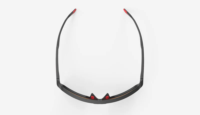 RUDY PROJECT SPINSHIELD Bril Zwart RP Optics Multilaser Rode Lenzen