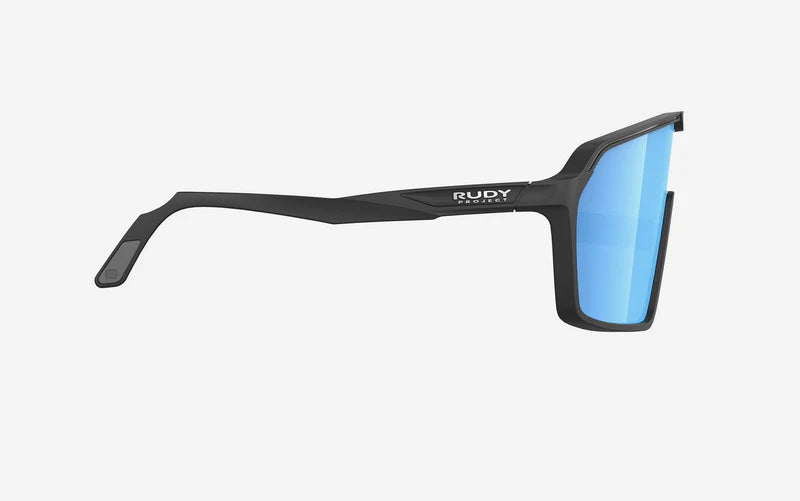 RUDY PROJECT SPINSHIELD Bril Zwart RP Optics Multilaser Blauw Lenzen