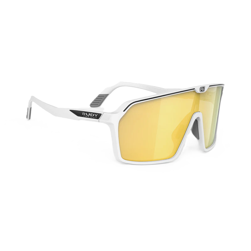 RUDY PROJECT SPINSHIELD Bril Wit RP Optics Multilaser Gouden Lenzen