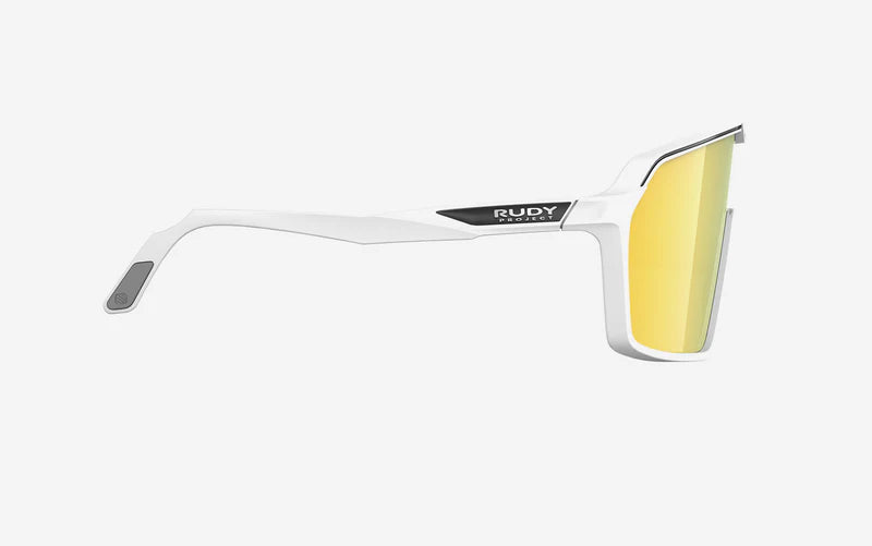 RUDY PROJECT SPINSHIELD Bril Wit RP Optics Multilaser Gouden Lenzen