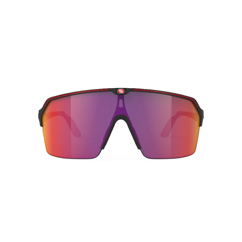 RUDY PROJECT SPINSHIELD AIR Bril Mat Zwart RP Optics Multilaser Red Lenzen
