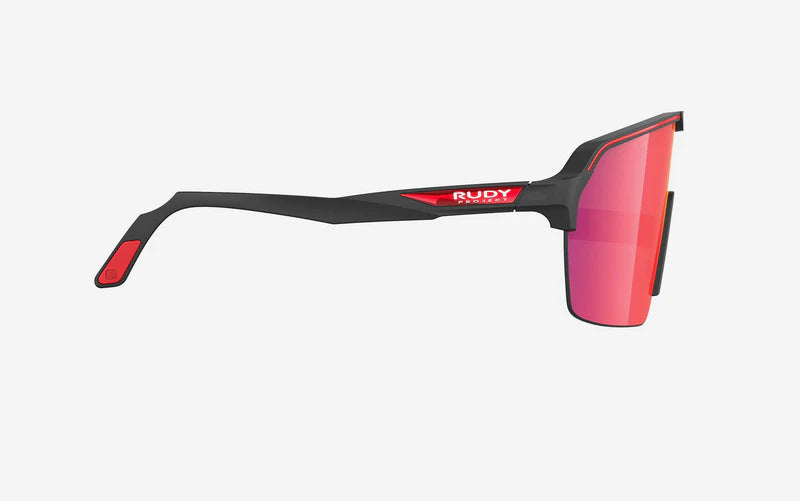 RUDY PROJECT SPINSHIELD AIR Bril Mat Zwart RP Optics Multilaser Red Lenzen