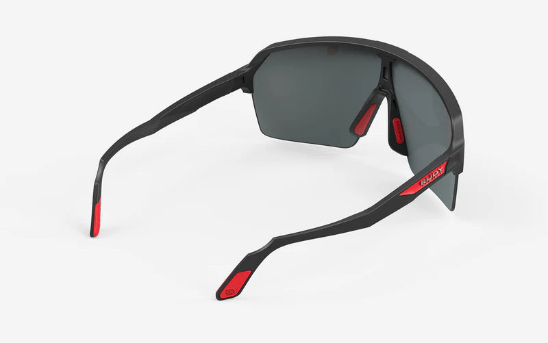 RUDY PROJECT SPINSHIELD AIR Bril Mat Zwart RP Optics Multilaser Red Lenzen