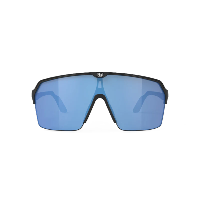 RUDY PROJECT SPINSHIELD AIR Bril Mat Zwart RP Optics Multilaser Blauwe Lenzen