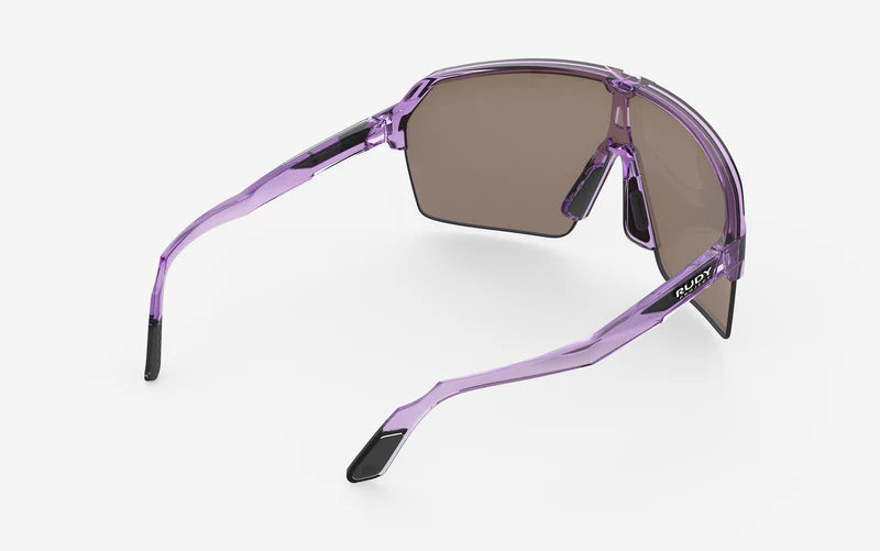 Zonnebril RUDY PROJECT SPINSHIELD AIR Crystal Lila Brillenglazen RP Optics Multilaser Geel