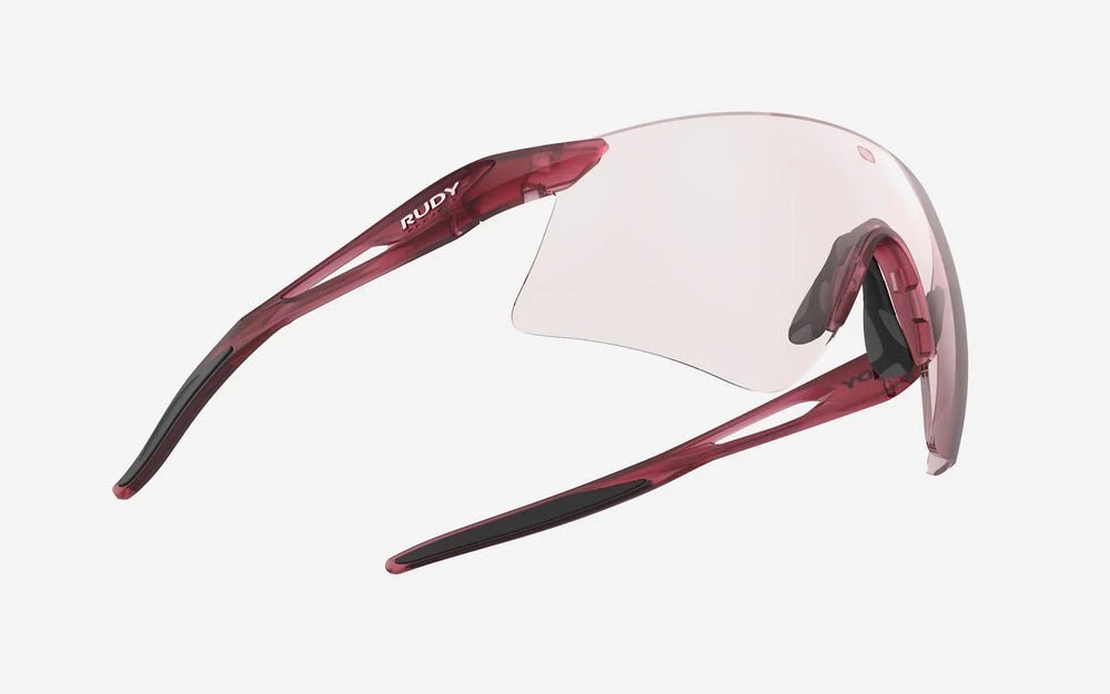 RUDY PROJECT ASTRAL SPHERE Frozen Cherry Mat IMPACTX™ Photochromic Lenzen Rood