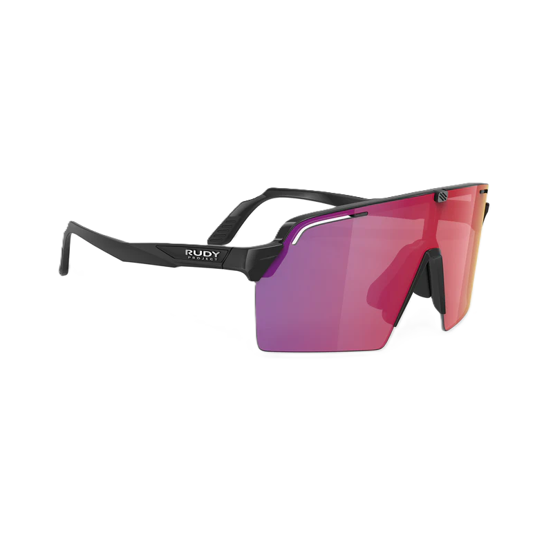 RUDY PROJECT SPINSHIELD PRO Bril Zwart RP Optics Multilaser Rode Lenzen