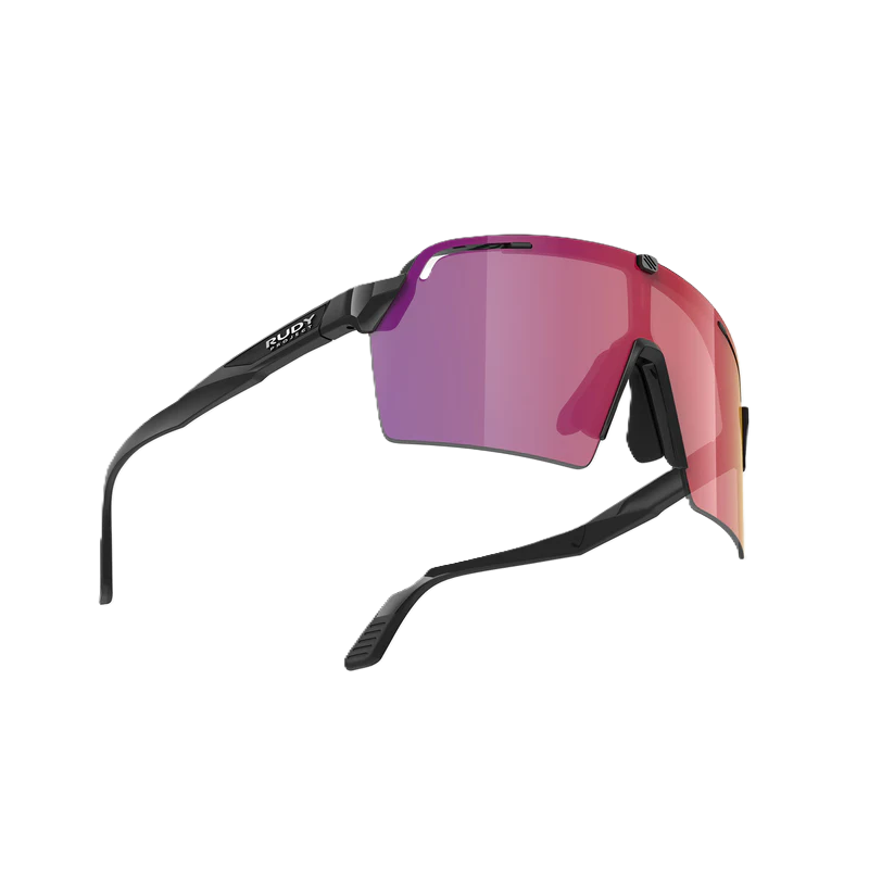 RUDY PROJECT SPINSHIELD PRO Bril Zwart RP Optics Multilaser Rode Lenzen