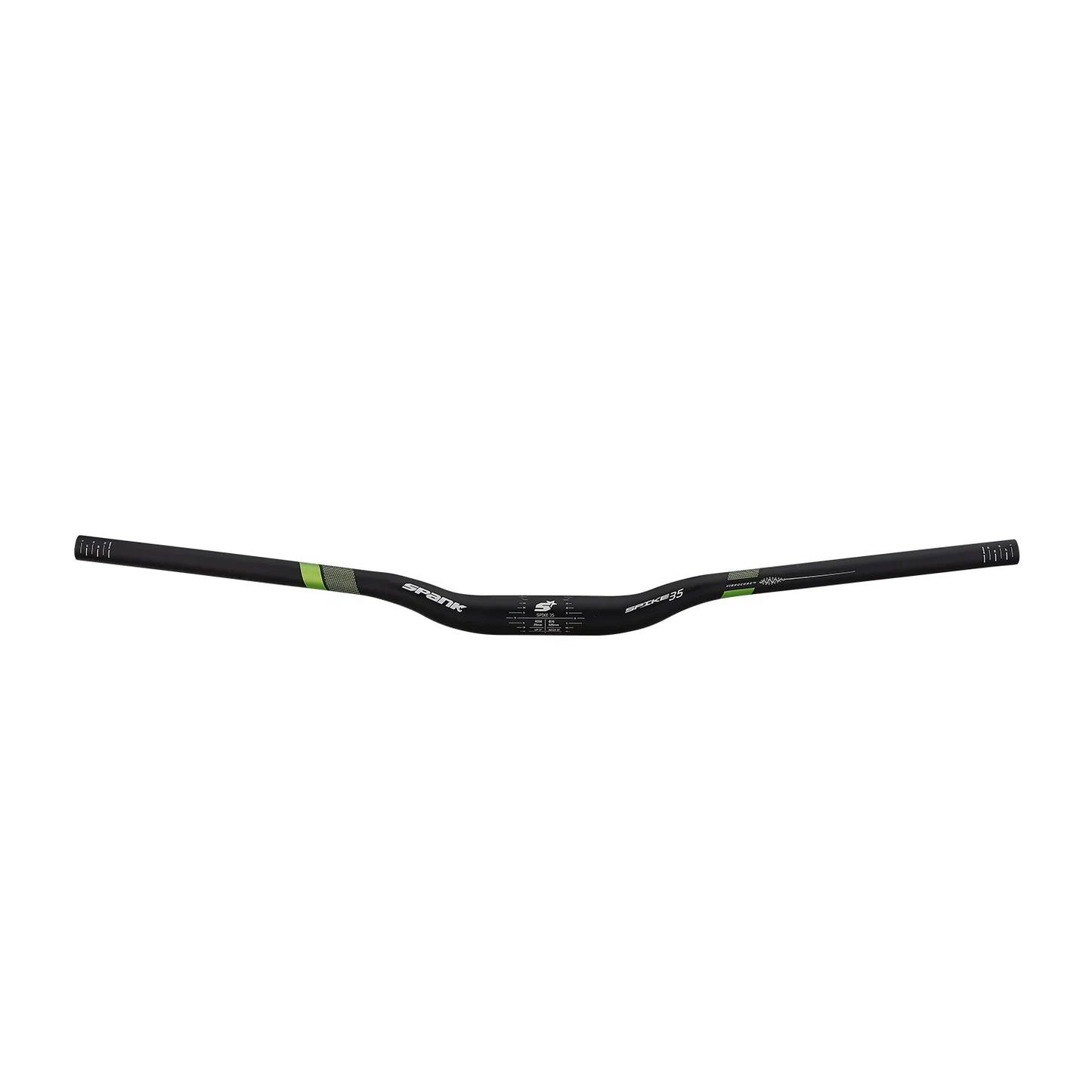 SPANK SPIKE 35 VIBROCORE Rise 25mm 820mm Groen stuur