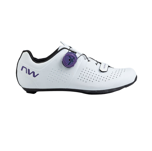 NORTHWAVE STORM CARBON Damesschoenen Wit/Paars
