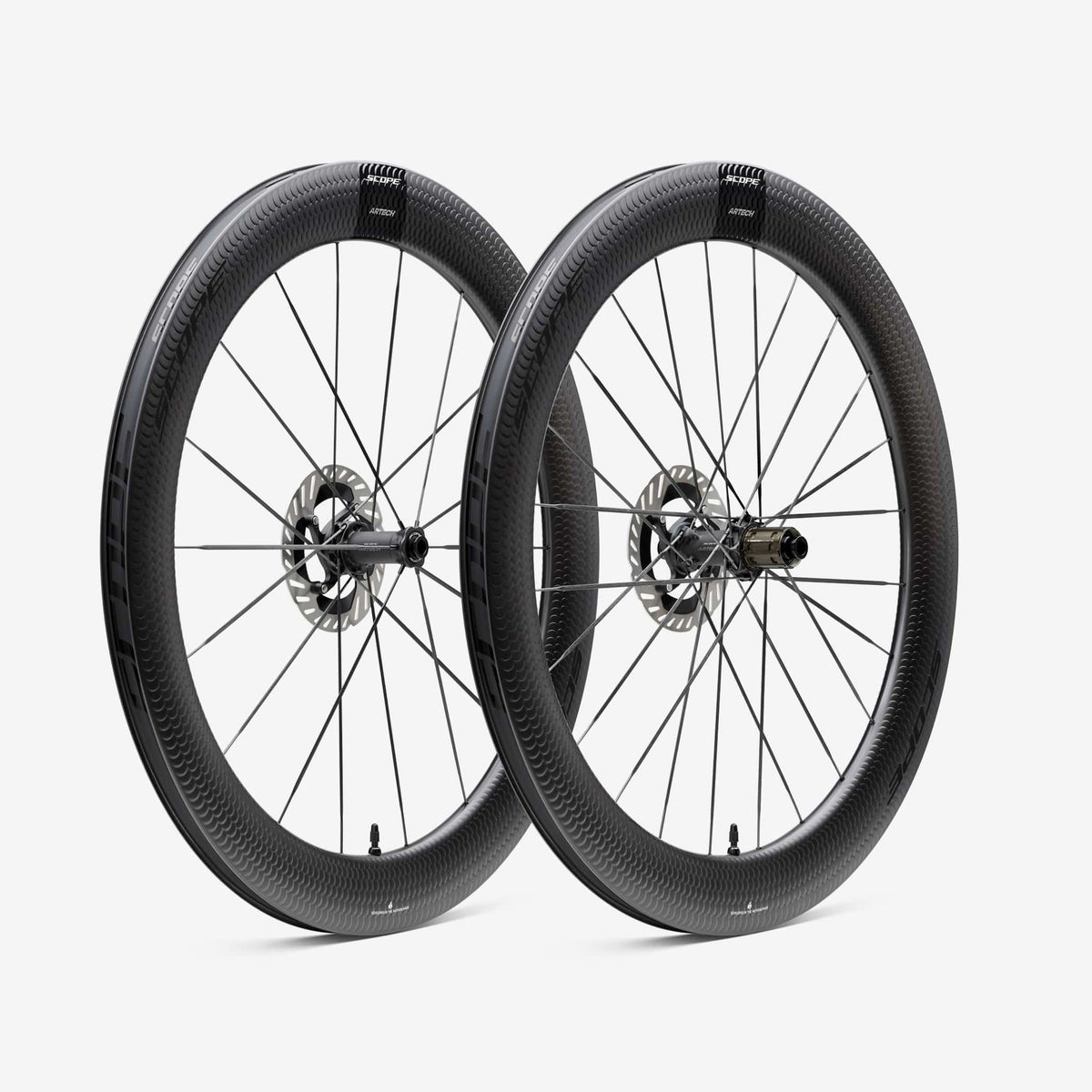 Wielset SCOPE Artech 6.A All-Road Tubeless Ready (Centerlock) Zwart