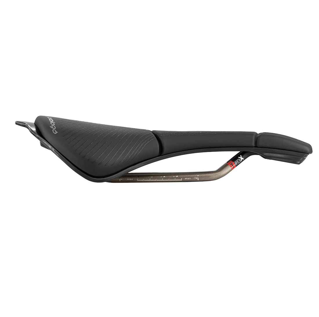 PROLOGO SCRATCH M5 PAS AGX Zadel MET SLIDE CONTROL Tirox Rails Zwart