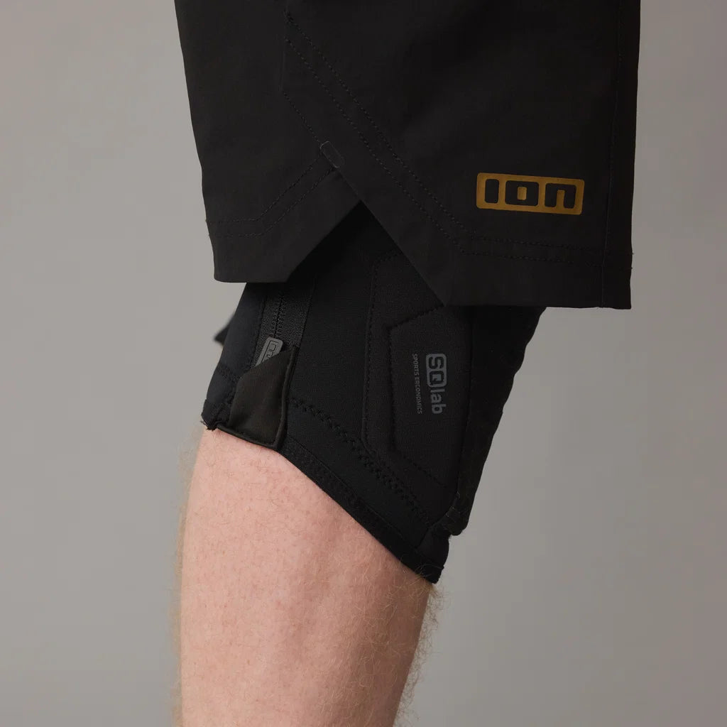 ION K-Pact Zip Unisex Kniebeschermers Zwart