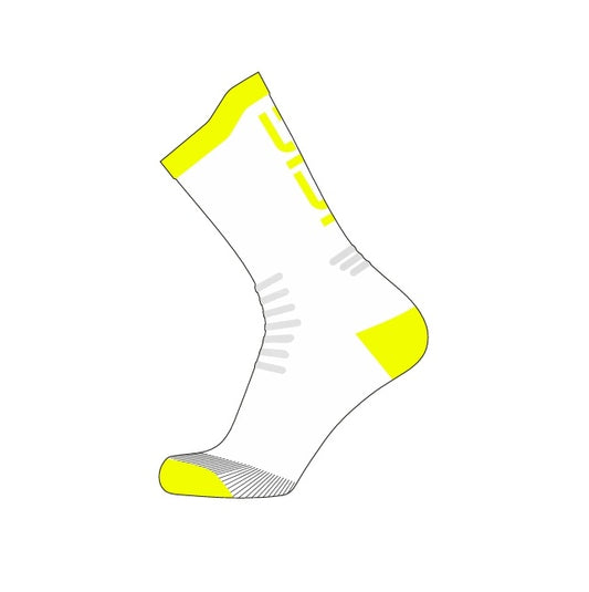 SIDI NITIIDUS Sokken Wit/Geel