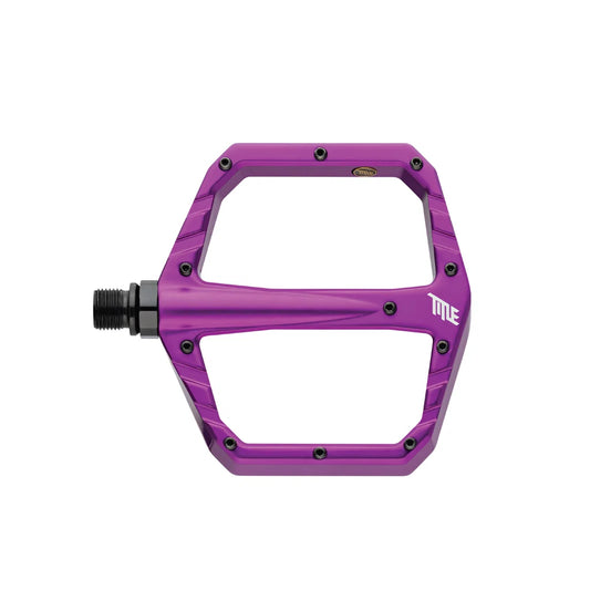 TITLE CONNECT-platte pedalen paars