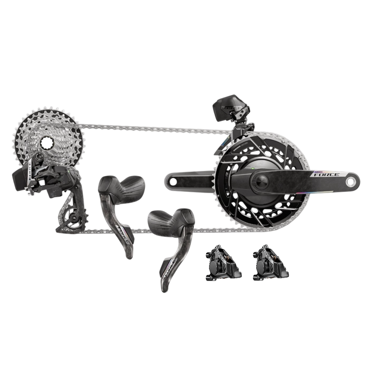 SRAM FORCE AXS E1 2x12V pakket