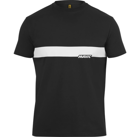 MAVIC CORPORATE STRIPE T-shirt Zwart