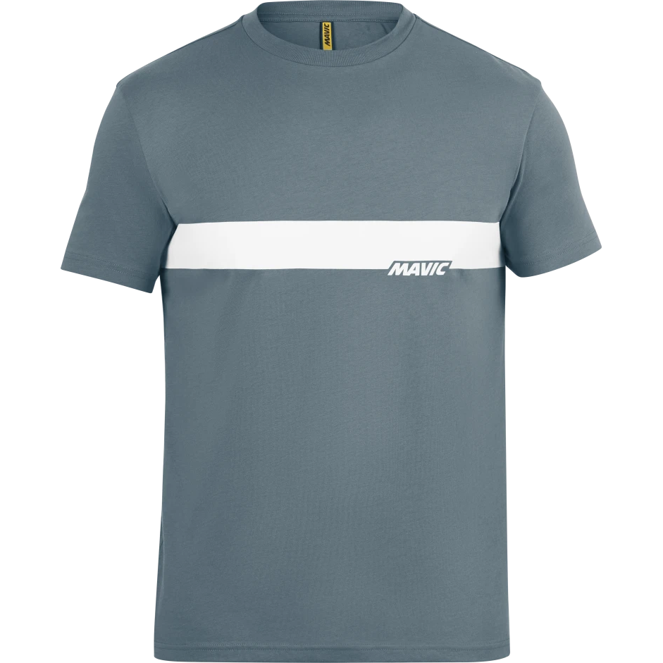 MAVIC CORPORATE STRIPE T-shirt Blauw
