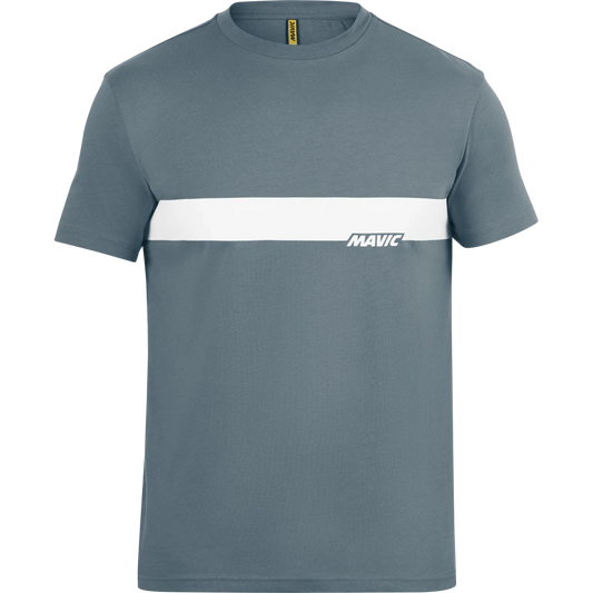 MAVIC CORPORATE STRIPE T-shirt Blauw