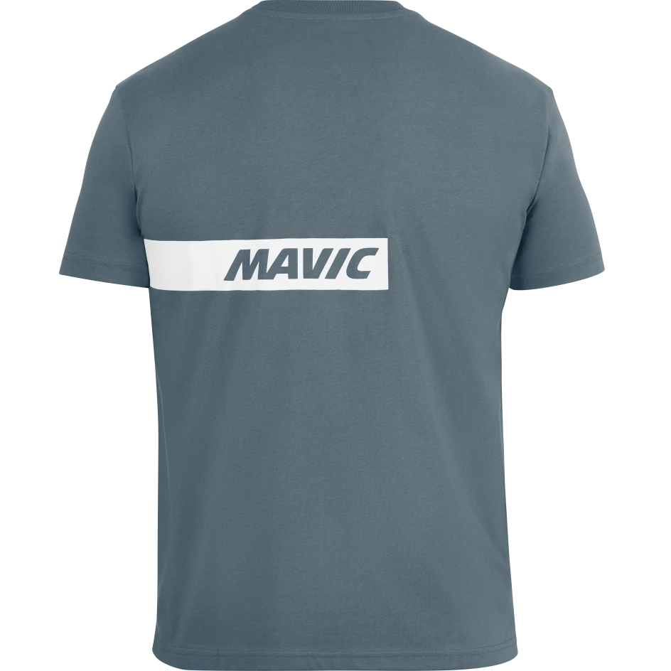 MAVIC CORPORATE STRIPE T-shirt Blauw
