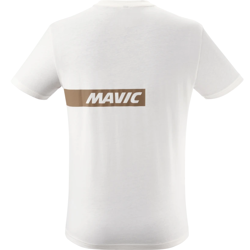 MAVIC CORPORATE STRIPE T-shirt Wit