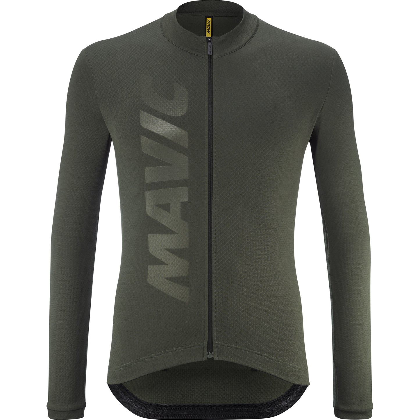 MAVIC AKSIUM THERMO Lange Mouw Jersey Groen