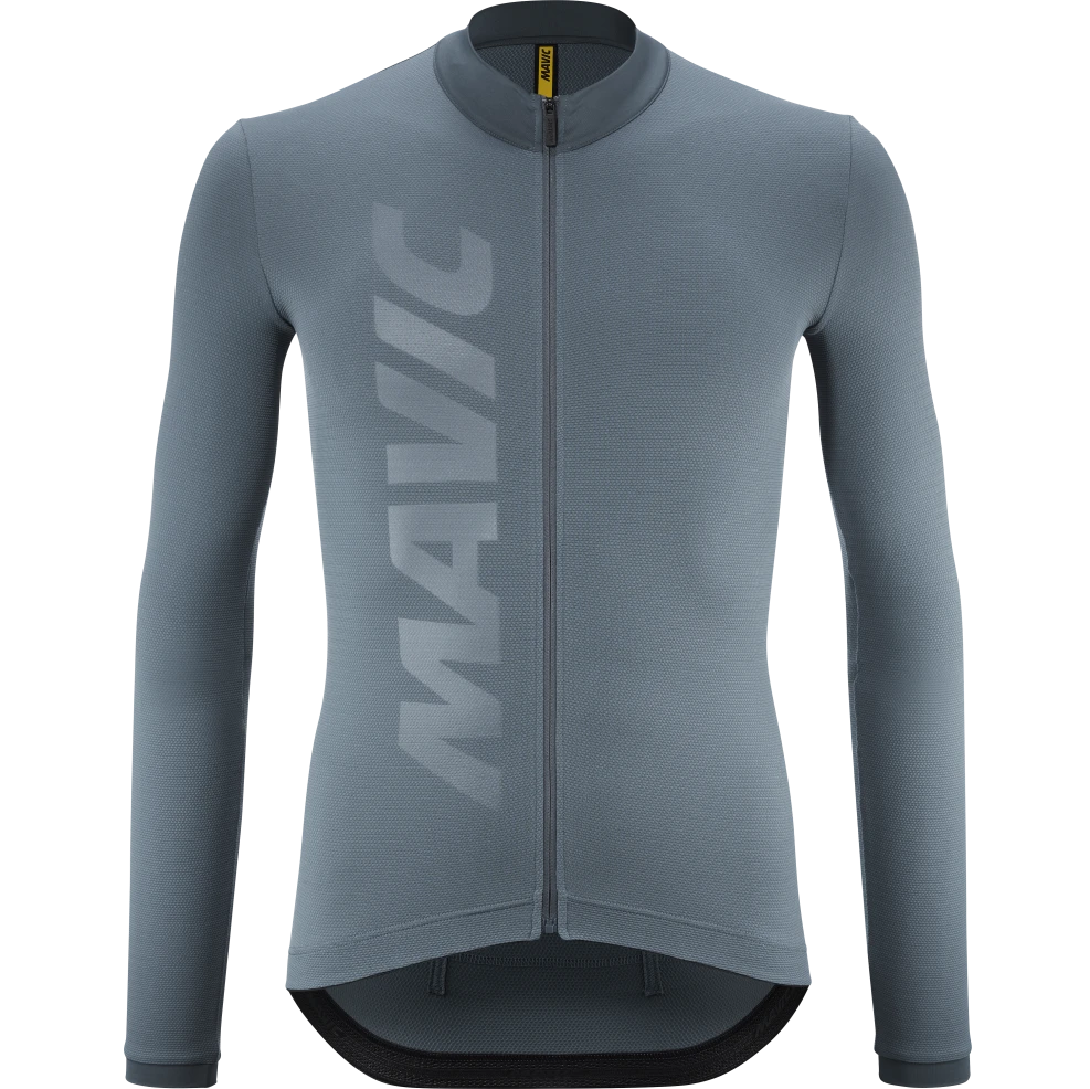 MAVIC AKSIUM Lange Mouw Jersey Blauw