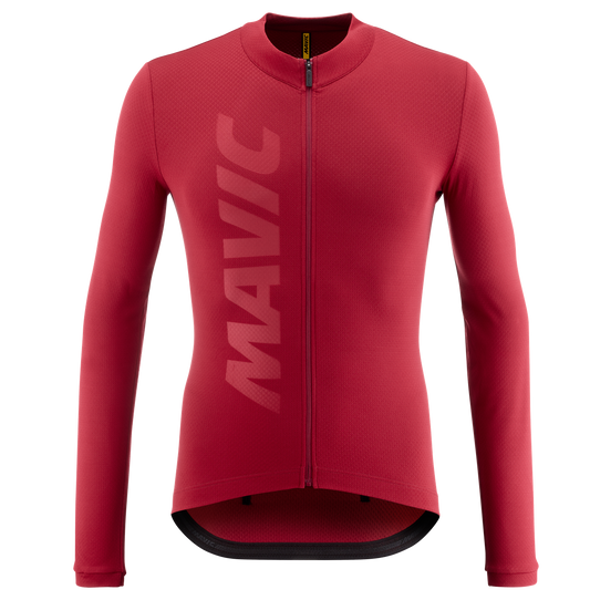 MAVIC AKSIUM THERMO Lange Mouw Jersey Bordeaux