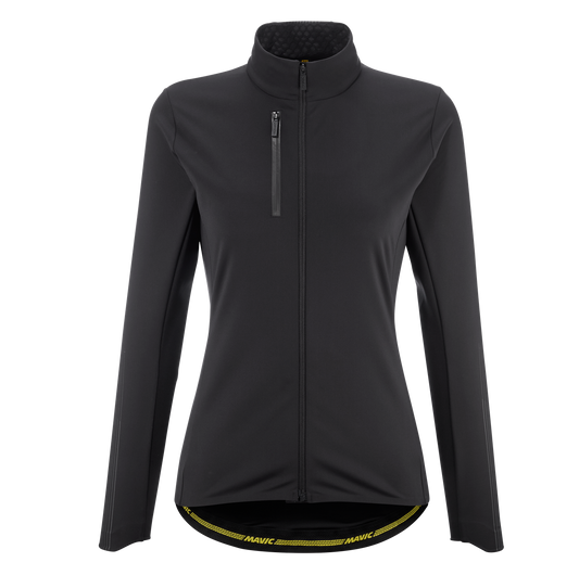 Dames MAVIC COSMIC PRO WIND Jas Zwart