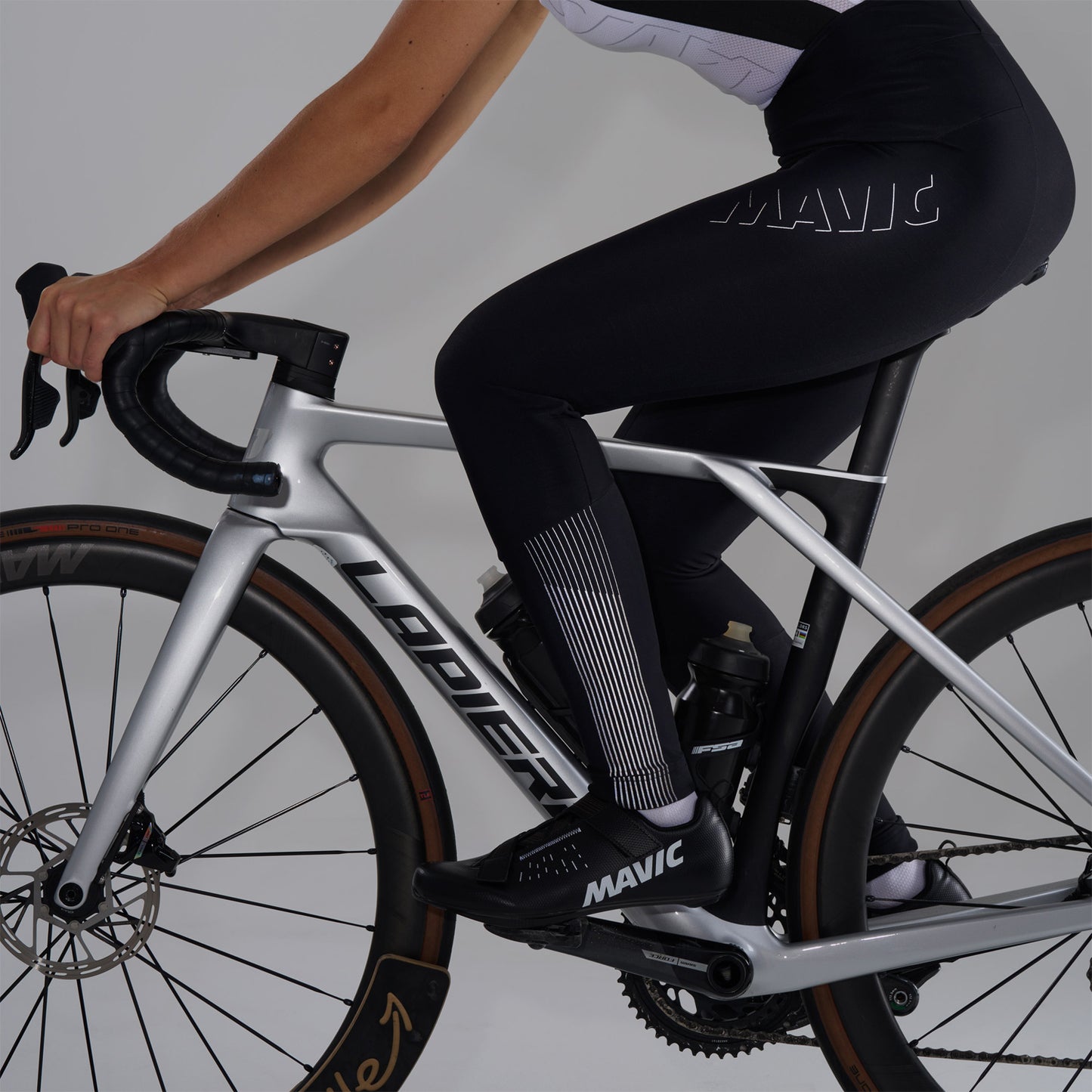 Dames MAVIC AKSIUM THERMO Bib Tight Zwart