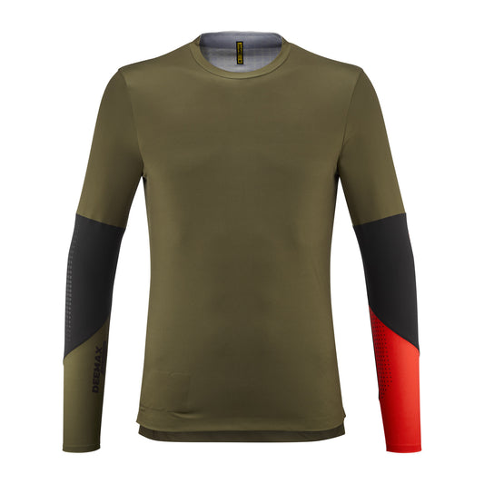 MAVIC DEEMAX ENDURO PRO Lange Mouw Jersey Khaki