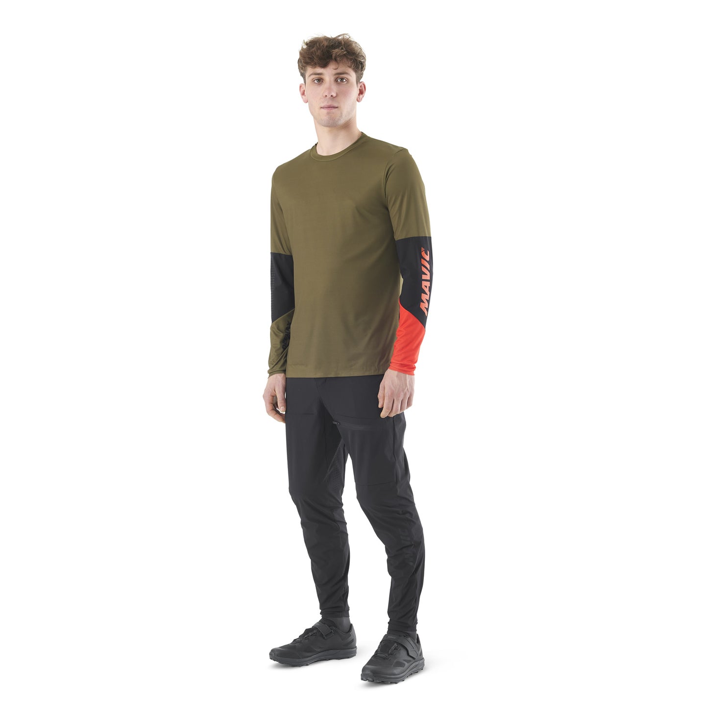 MAVIC DEEMAX ENDURO PRO Lange Mouw Jersey Khaki