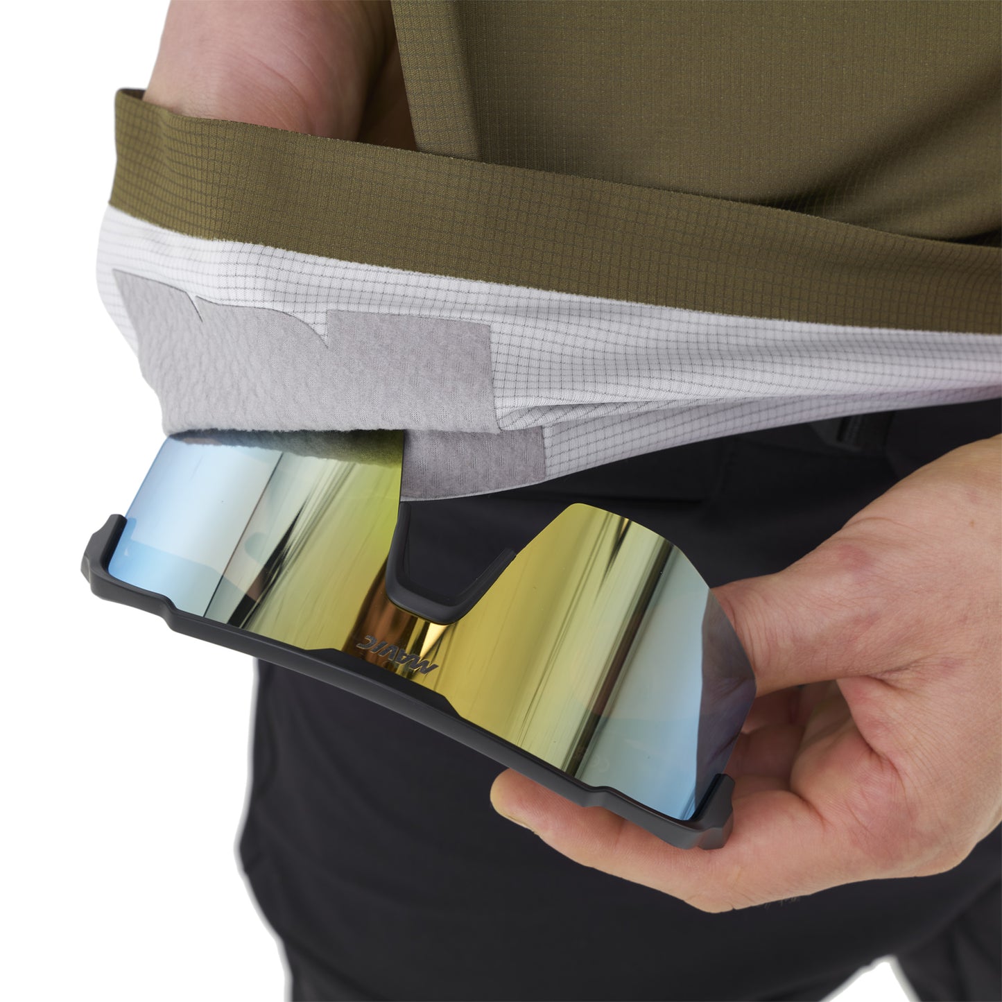 MAVIC DEEMAX ENDURO PRO Lange Mouw Jersey Khaki